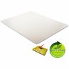 Deflecto Chair Mat 45"x53", Rectangular Shape, Clear, for Carpet, Thickness: 1/2" CM14243